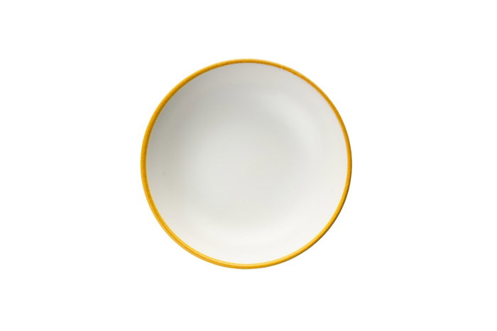Hermia Juego de desayuno de cerámica de 18 piezas, Blanco y negro